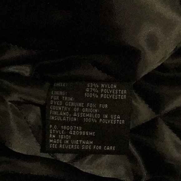 NWOT 1 Madison Genuine Fox Fur Jacket - Picture 5 of 5